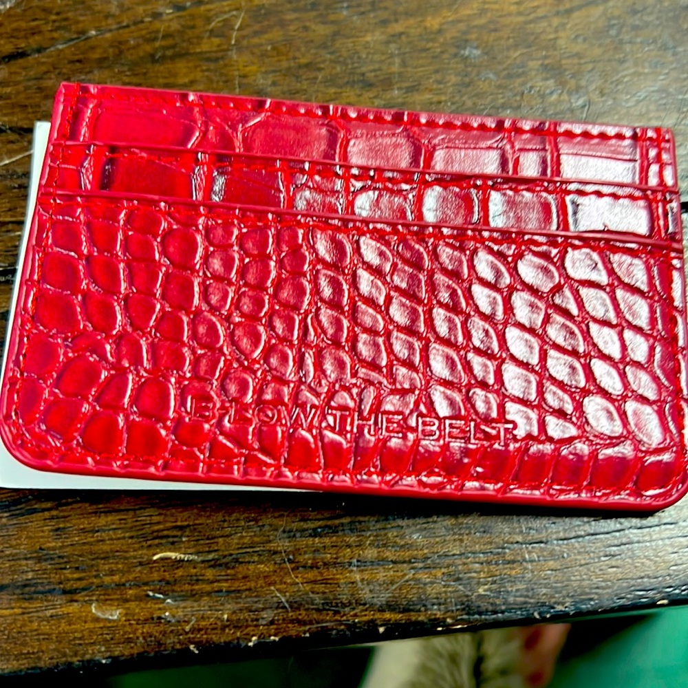 Crocodile Card Case
